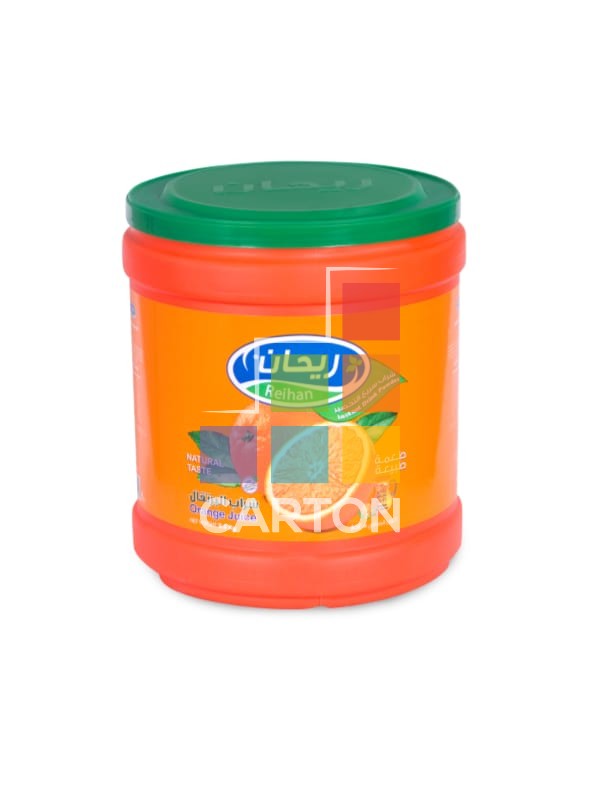 REIHAN ORANGE POWDER DRINK 2.5KG